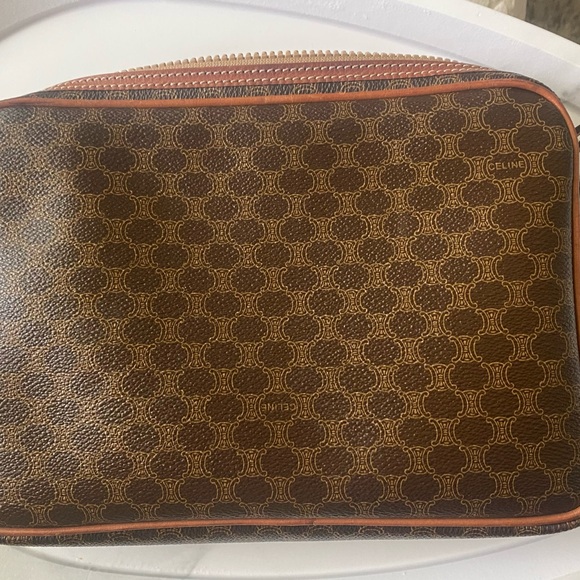 Celine Clutch/Wristlet Macadam - Authentic - Picture 6 of 6